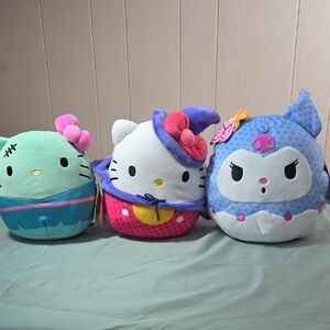 Jazzwares Hello Kitty And Friends  Squishmallow 2025 Plush Trio